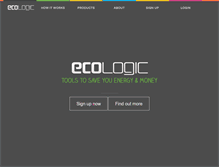 Tablet Screenshot of getecologic.com